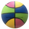 Four Color Size 7 Rubber Basketball